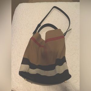 Authentic Burberry Ashby bucket bag